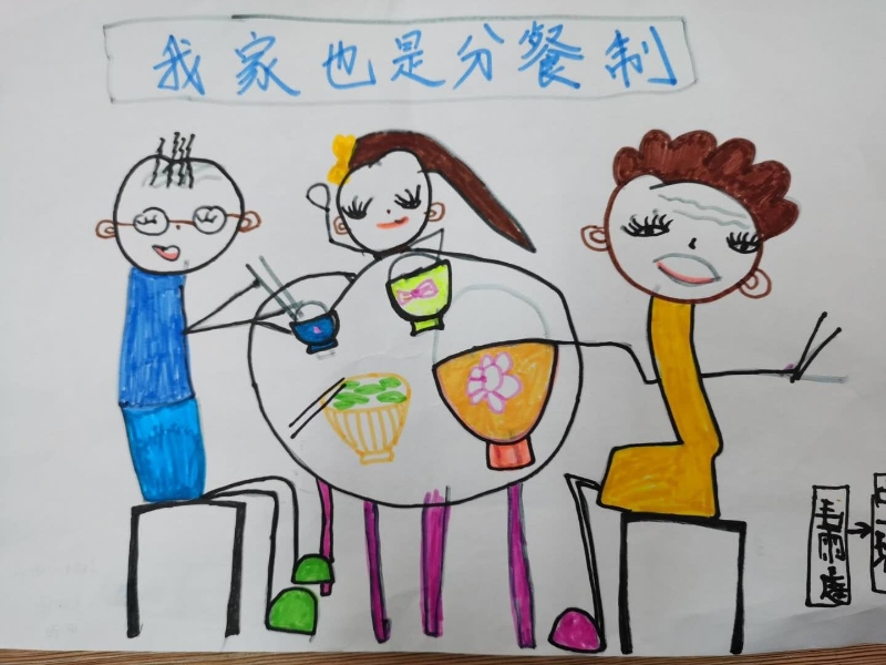 创意筷子儿童画图片
